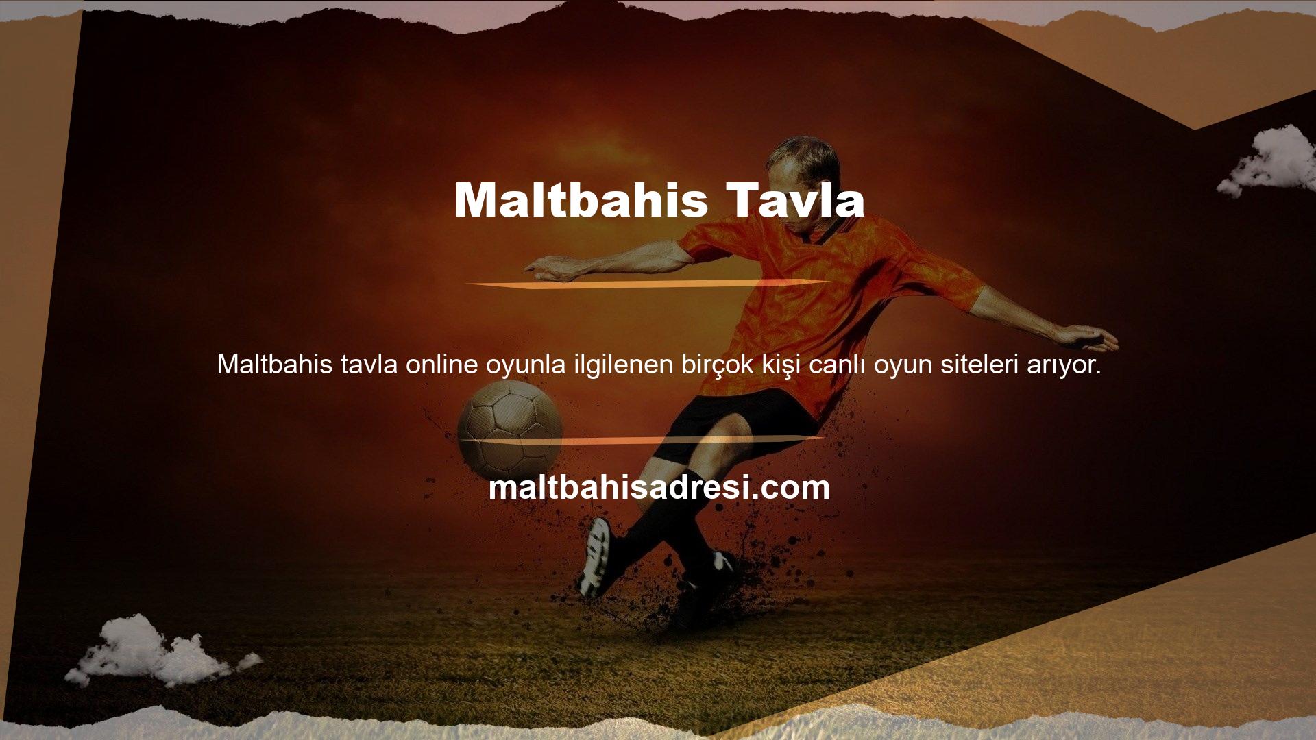 Şu anda Maltbahis çevrimiçi oyun sitesinde gerçek veya sanal ortamlarda oynanabilen çok sayıda çevrimiçi oyun bulunmaktadır
